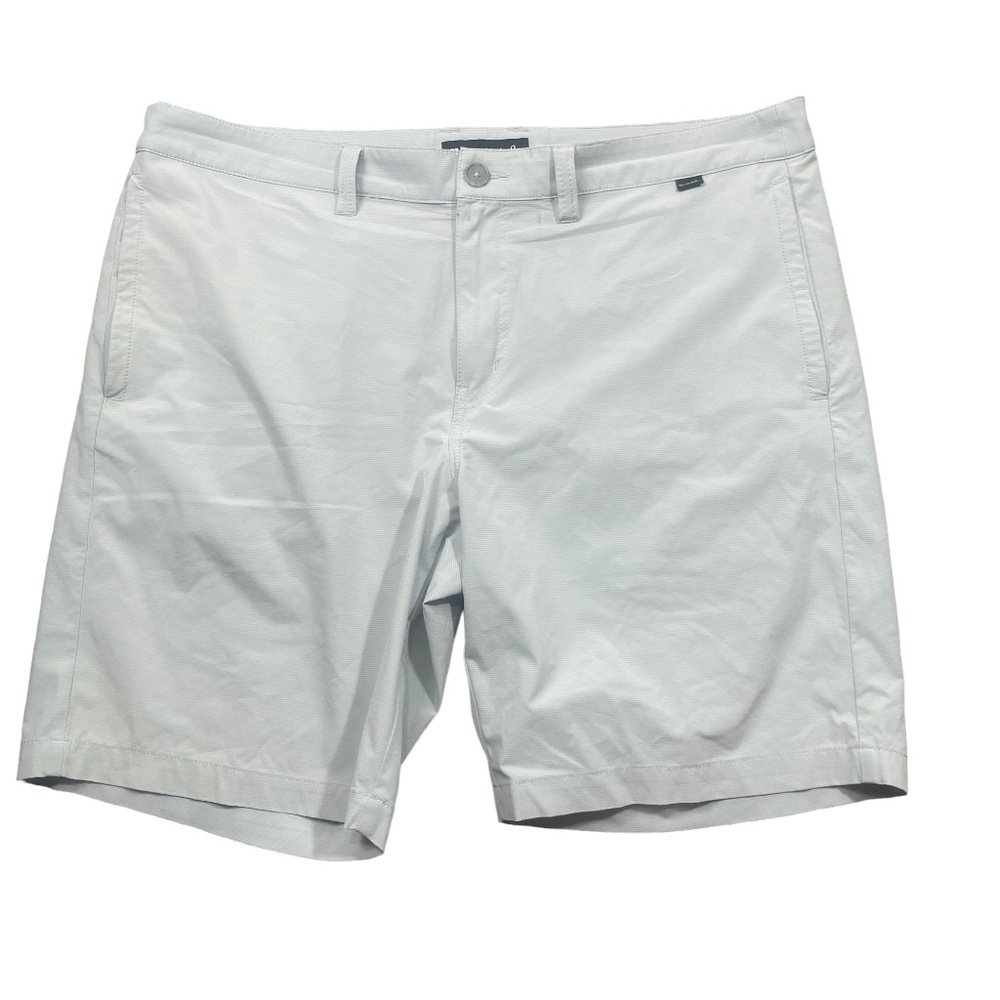 Travis Mathew Mens 38 Shorts Light Gray Pockets Golf Sports Athletic
